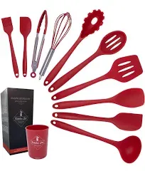 K & G Silicone Cooking Utensils Set of 11 Pieces