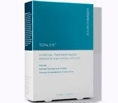 ColoreScience Total Eye Hydrogel Treatment Masks 12 Ct. Eye Care Treatment