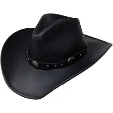 Stetson Roxbury Shapeable Leather Cowboy Western Hat