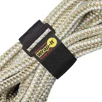 Super-Stretch Wrap-It Storage Straps, 6" (12 Pack) - Elastic Hook and Loop Cinch Straps - Extension Cord Organizer, Hose Strap, Cable Straps, Tool Strap, Cord Wrap, Cord Keeper and Cable Storage