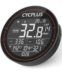 CYCPLUS GPS Bike Computer Wireless Cycling Computer ANT+ Bluetooth Bicycle Computer Mini Speedometer Odometer Waterproof MTB Tracker