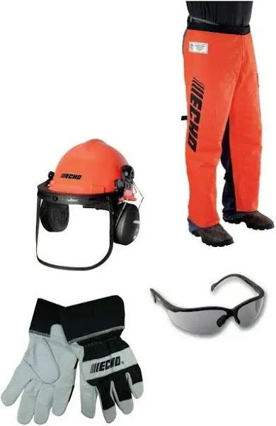 Forester OEM Arborist Forestry Professional Cutter's Combo Kit Chaps Helmet