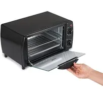 Commercial Chef 10 Liter 4 Slice Mechanical Toaster Oven, Knob Control