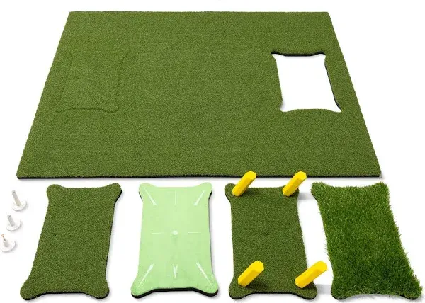 GoSports 5 ft x 4 ft PRO Golf Practice Hitting Mat