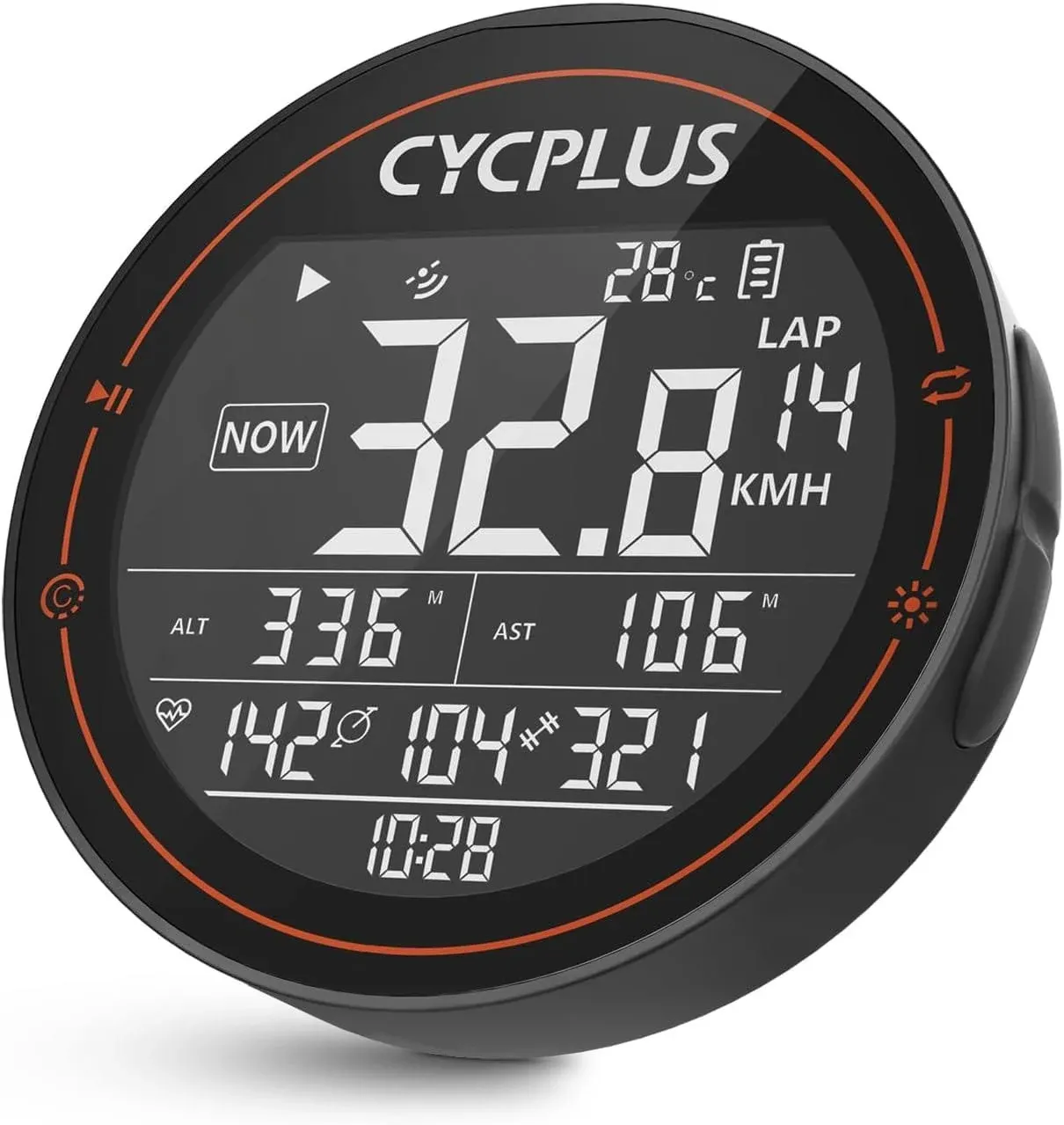 Wireless Gps Cycle Computer With Real-time Display