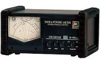 Open Box Daiwa CN-501H2 1.8-150MHz X Needle SWR/Pwr Meter w/UHF 