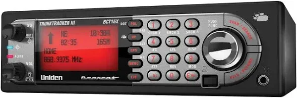 Uniden BCT15X BearTracker Scanner