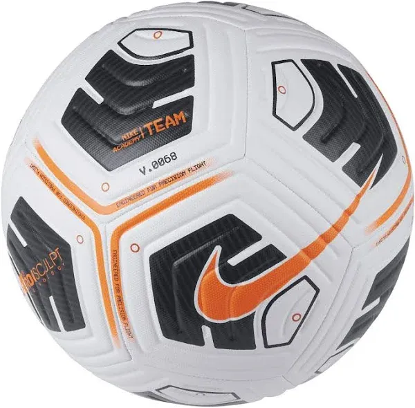 Nike Academy Soccer Ball Size - 5 White/Volt/Bla<wbr/>ck DN3599-100