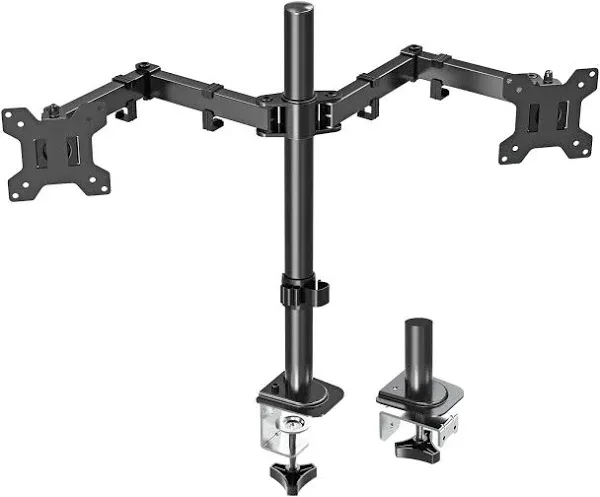 MOUNT PRO Dual Monitor Mount Fits 13-32 Inch/17.6lbs LCD Screen, Computer Mon...