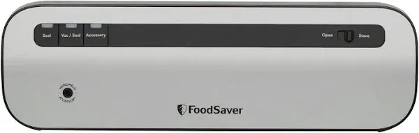 FoodSaver Space-Saving Vacuum Sealer with Bags and Roll