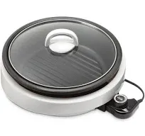 Aroma 3Qt. Grillet 3-in-1 Electric Indoor Grill