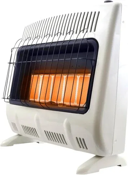 Mr. Heater Vent-Free Propane Radiant Wall Heater, 30,000 BTU, 5-Plaque, Model#