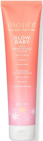 Pacifica Beauty Glow Baby AHA Brightening Body Scrub