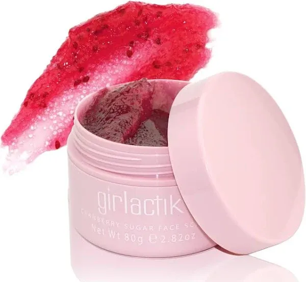 Girlactik~ Cranberry Sugar~ Face Scrub~2.82oz/8<wbr/>0g~NIB