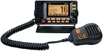 Uniden - UM725 Fixed Mount Marine VHF Radio w/GPS - Black