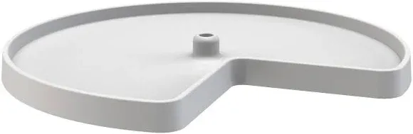 Rev-A-Shelf Value Line Polymer Kidney Lazy Susan Shelf for Corner Base Cabinets