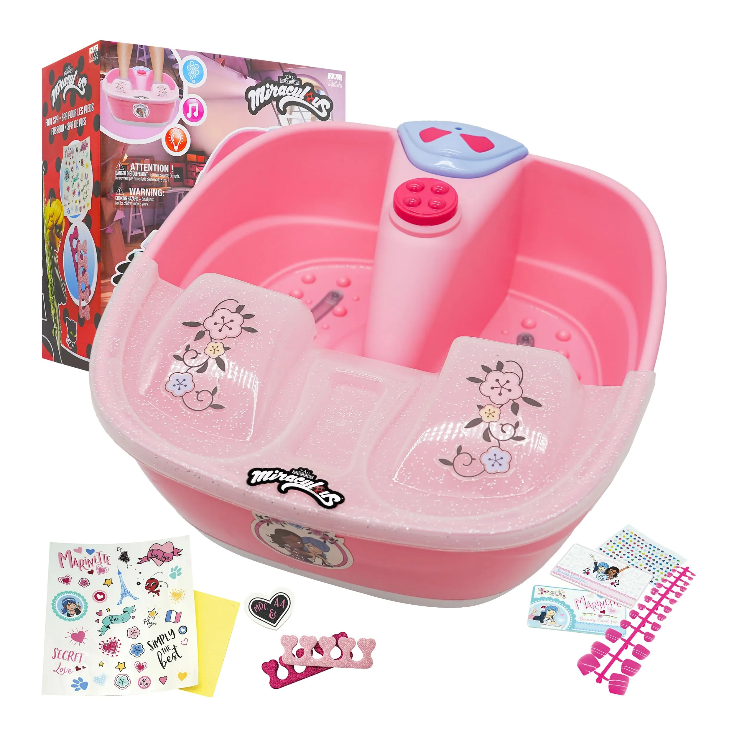 Miraculous Ladybug Marinette's Foot Spa Set