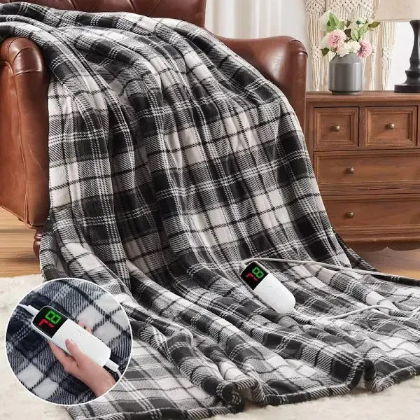 OCTROT Heated Blanket Electric Throw