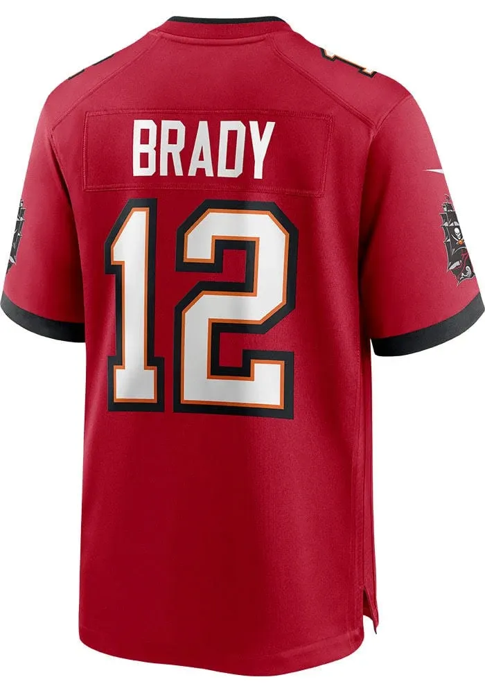 Nike Men's Tampa Bay Buccaneers Game Jersey Tom Brady - Red