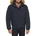 Tommy Hilfiger Men's Arctic Cloth Quilted Snorkel Bomber Jacket