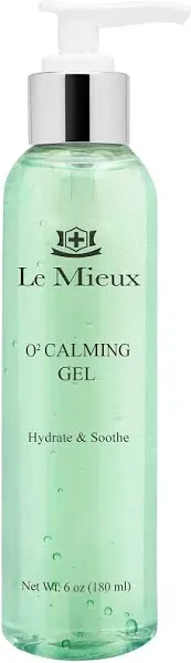 Le Mieux O2 Calming Gel - Conductive Facial Gel with Aloe Light Botanical Hydrator 6 oz