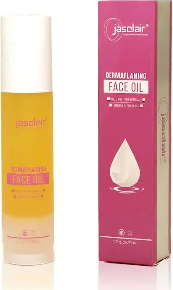 Dermaplaning Oil - Smooth Glide Skin Barrier Shave Oil for Women - Use with Dermaplaning Tool, Face Razor, Eyebrow Razor, Microblades for Face - Softens Area Pre Shave & After Shave