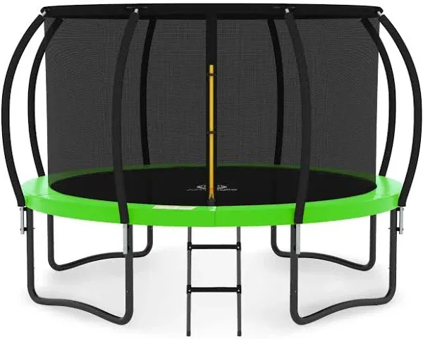 Jumpzylla Trampoline 8FT 10FT 12FT 14FT Trampoline with Enclosure