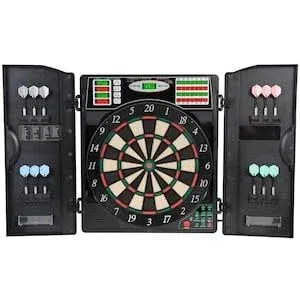 Arachnid Titanium 5400 Electronic Dart Board With Cabinet