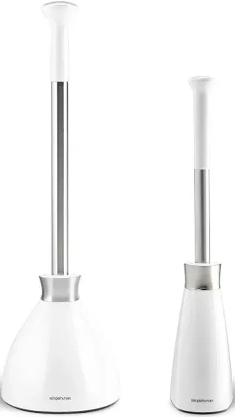 simplehuman Toilet Plunger and Toilet Brush Set