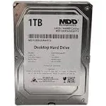 MDD (MD1000GSA6472) 1TB 64MB Cache 7200RPM SATA 6.0Gb/s 3.5in Internal Desktop Hard Drive