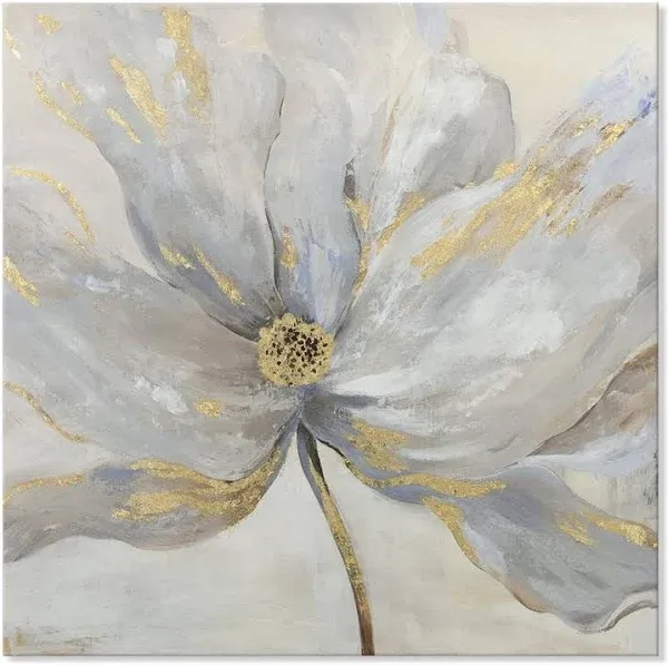 Goldfoilart Floral Wall Art