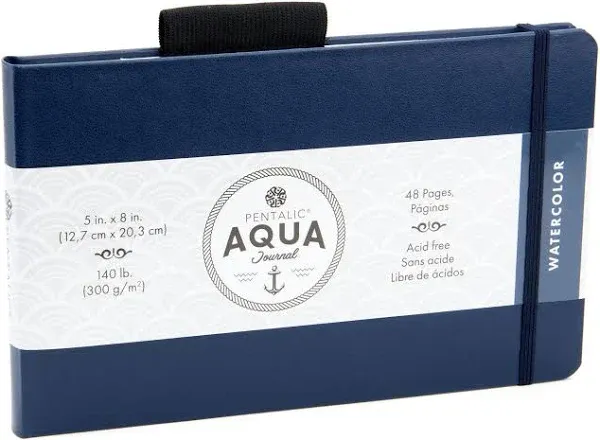 Pentalic Aqua Journal 3.5x5.375 inch