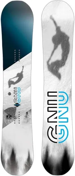 GNU GWO BTX Mens Snowboard Size 147 cm True Twin, New 2024