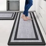 Mattitude Kitchen Mat 2 PCS Cushioned Anti-Fatigue Non-Skid Waterproof Rugs Er