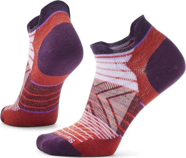 Smartwool Women's Run Zero Cushion Stripe Low Ankle Socks