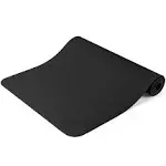 Clever Yoga BetterGrip TPE 6mm Yoga Mat, Black