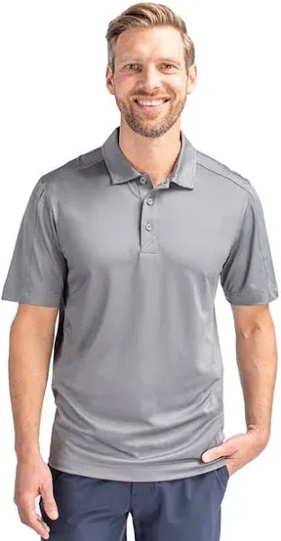 Cutter & Buck Prospect Textured Stretch Mens Polo