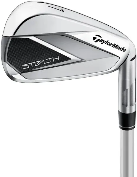 TaylorMade Stealth Iron Set 5-PW, AW, SW Graphite Shafts Senior Flex Right Hand