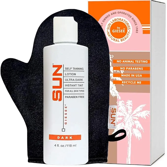 Self-Tanning Lotion Dark Sunsation & Mitt – Very Dark 4 fl oz | Sunless Tan,  | eBay