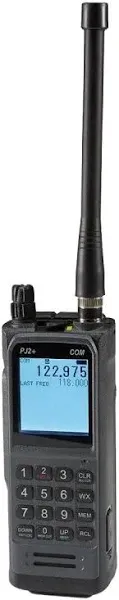 Sporty's PJ2+ Com Aviation Handheld Radio