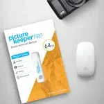 Picture Keeper Pro Portable Flash Drive Photo Backup USB Drive 64gb