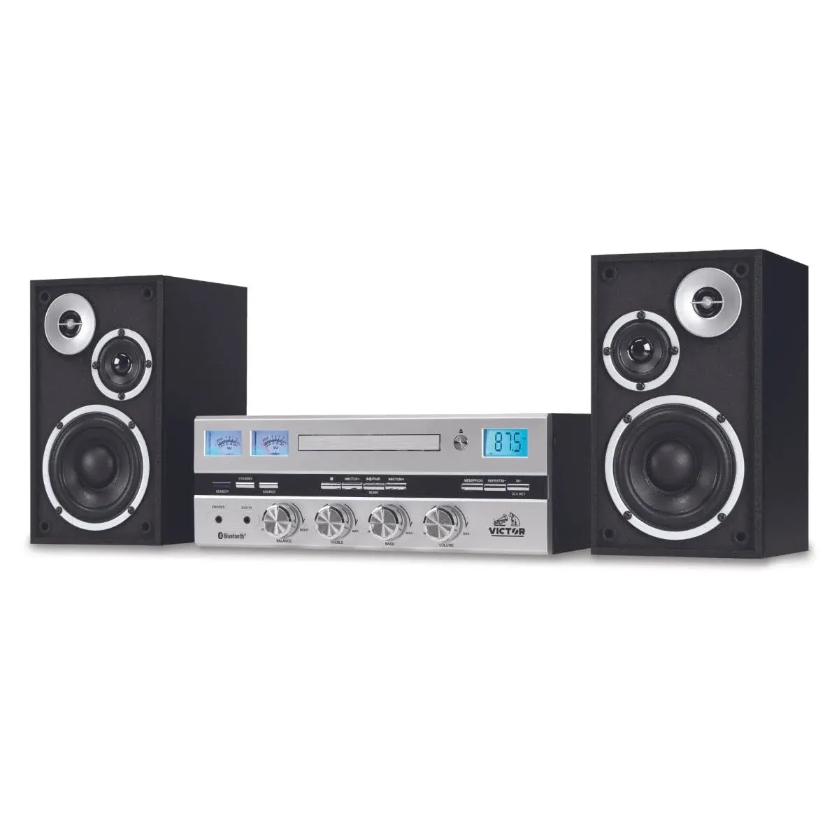 Victor Milwaukee Desktop Home Stereo System