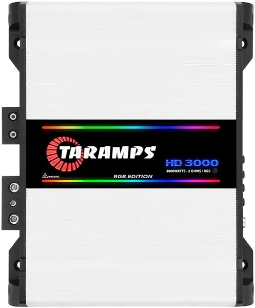 Taramps HD 3000 RGB Edition Car Audio Amplifier