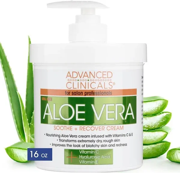 Advanced Clinicals Aloe Vera Cream