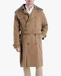 London Fog Men's Iconic Trench Coat - British Khaki - 42