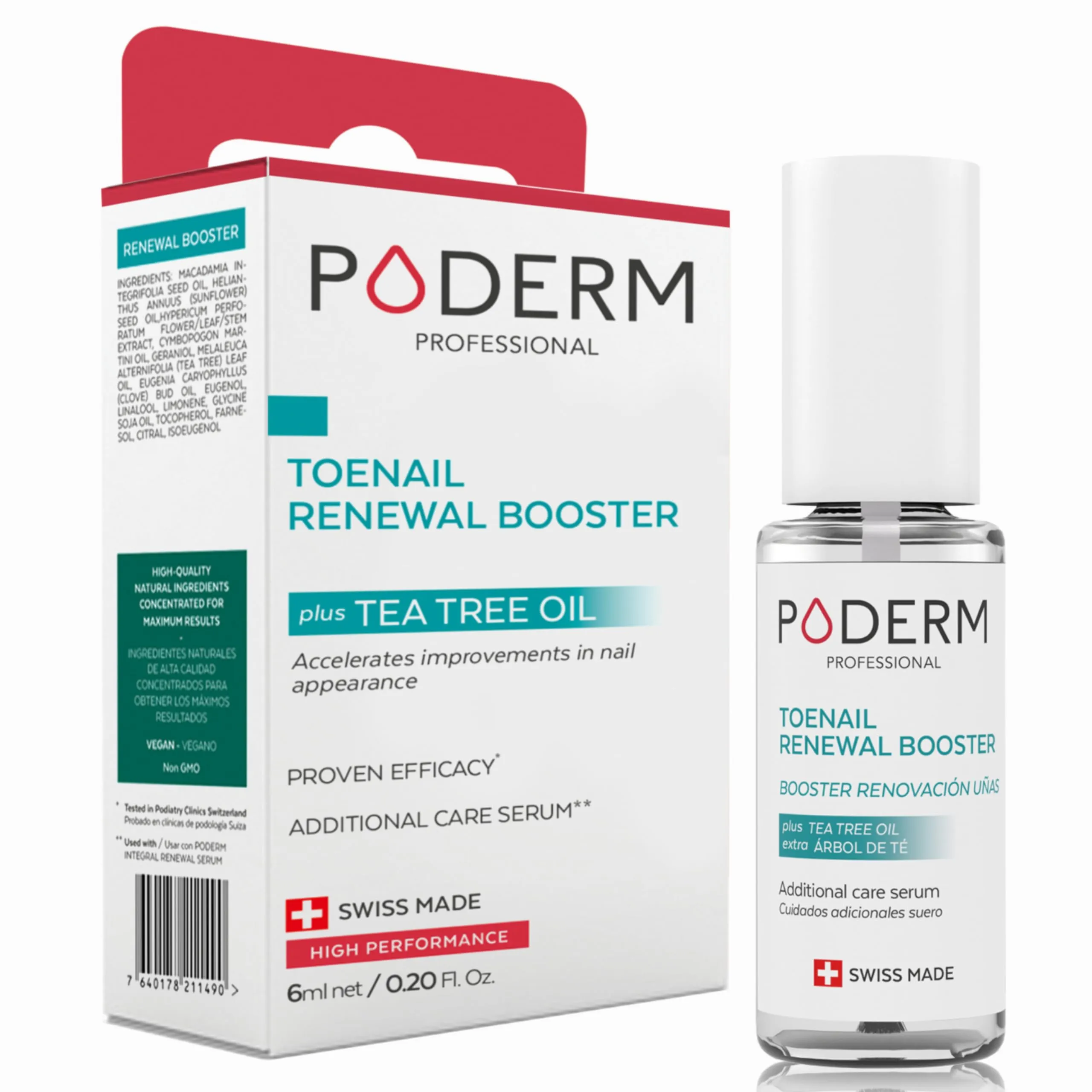 – TOENAIL RENEWAL BOOSTER – TEA TREE oil-serum - Restores Appearance of Disco...