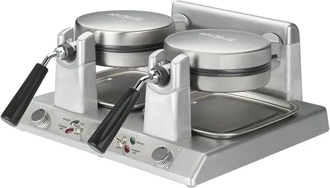 Waring WW250B Belgian Waffle Maker, Double