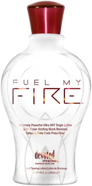 Devoted Creations Fuel My Fire Hot Tingle Tanning Lotion 12.25 oz