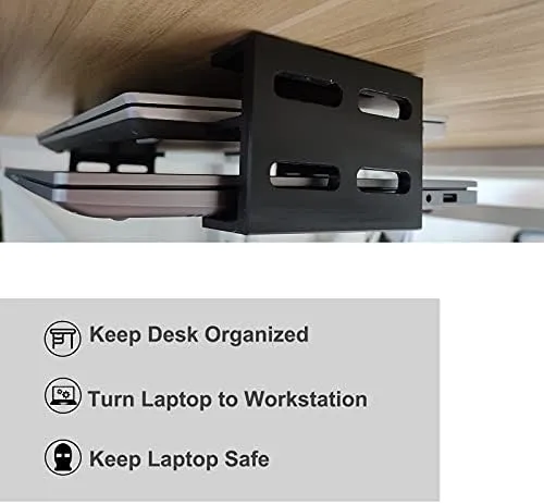 JEMACHE Under Desk Laptop Mount