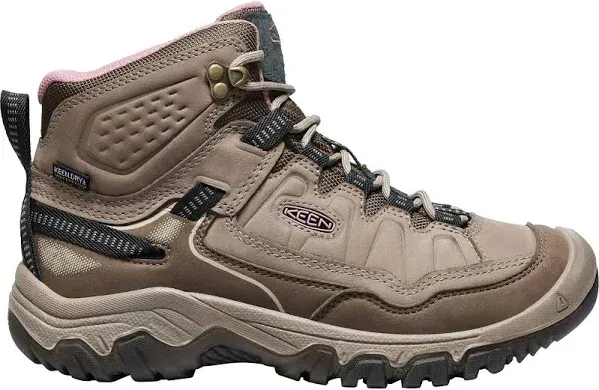 Keen Women's Targhee IV Waterproof Hiking Boot in Brindle Nostalgia Rose